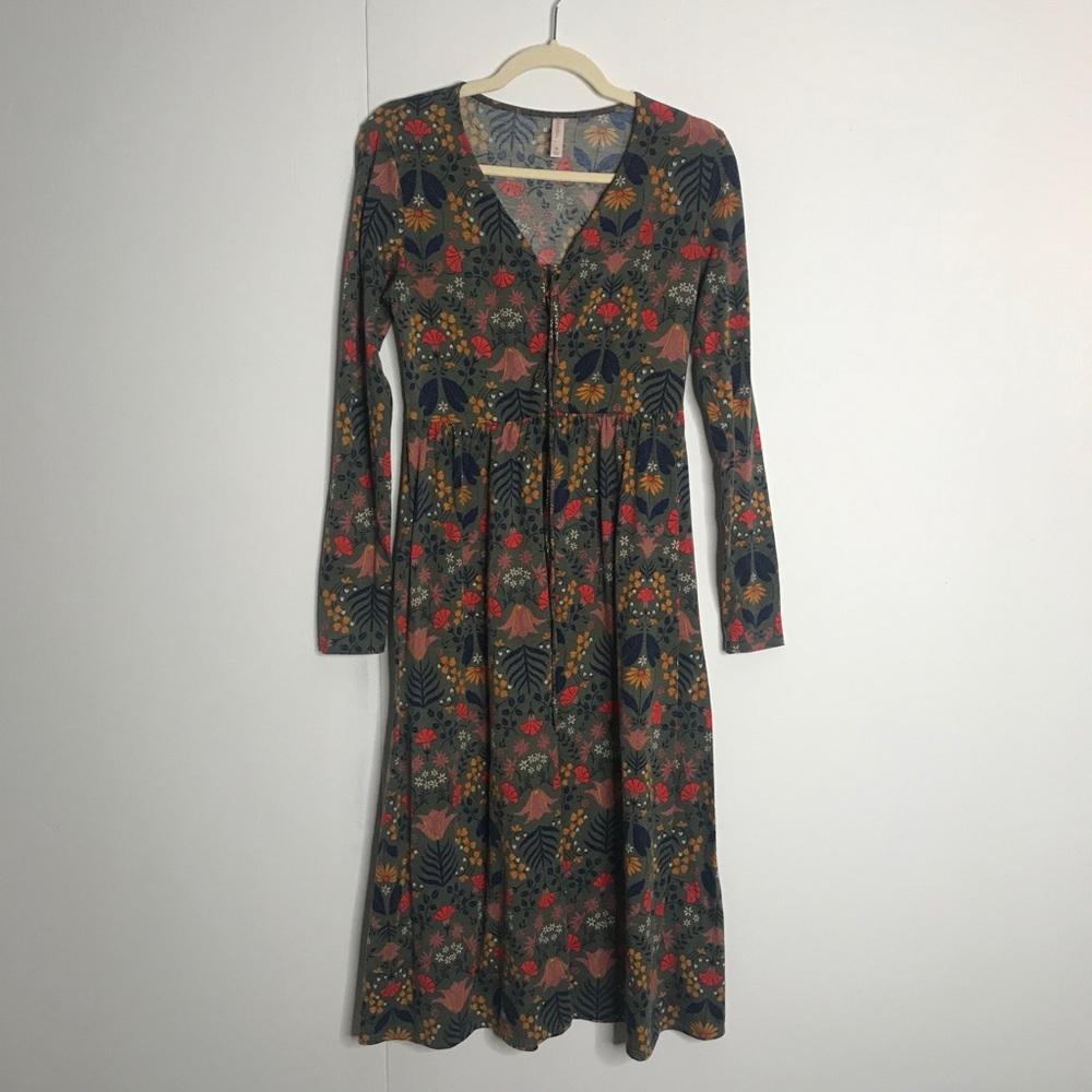 Woodsy Floral Dress